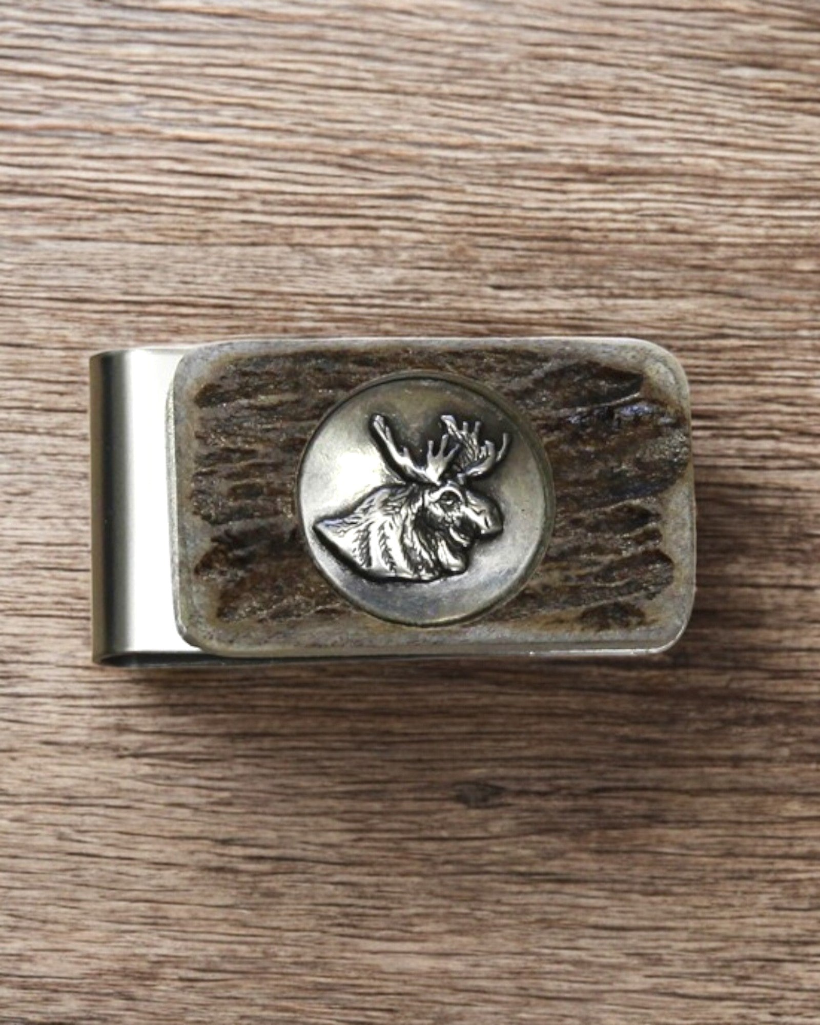 Moose Antler Money Clip