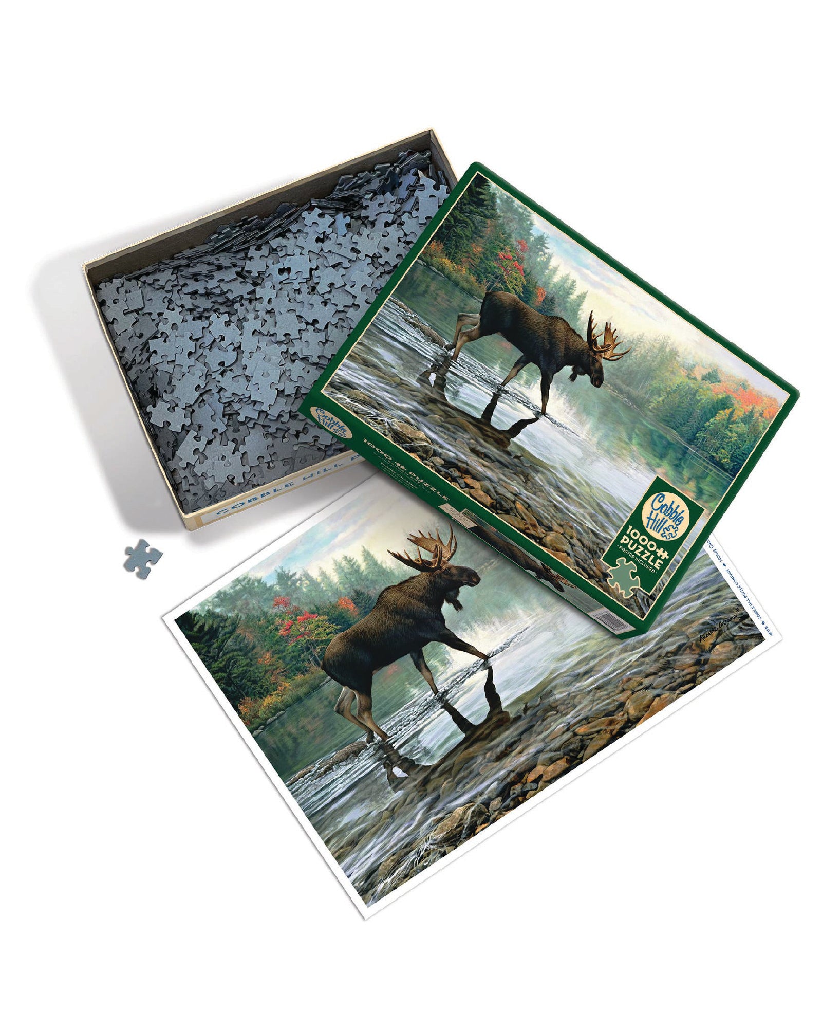 Moose Crossing 1000pc puzzle