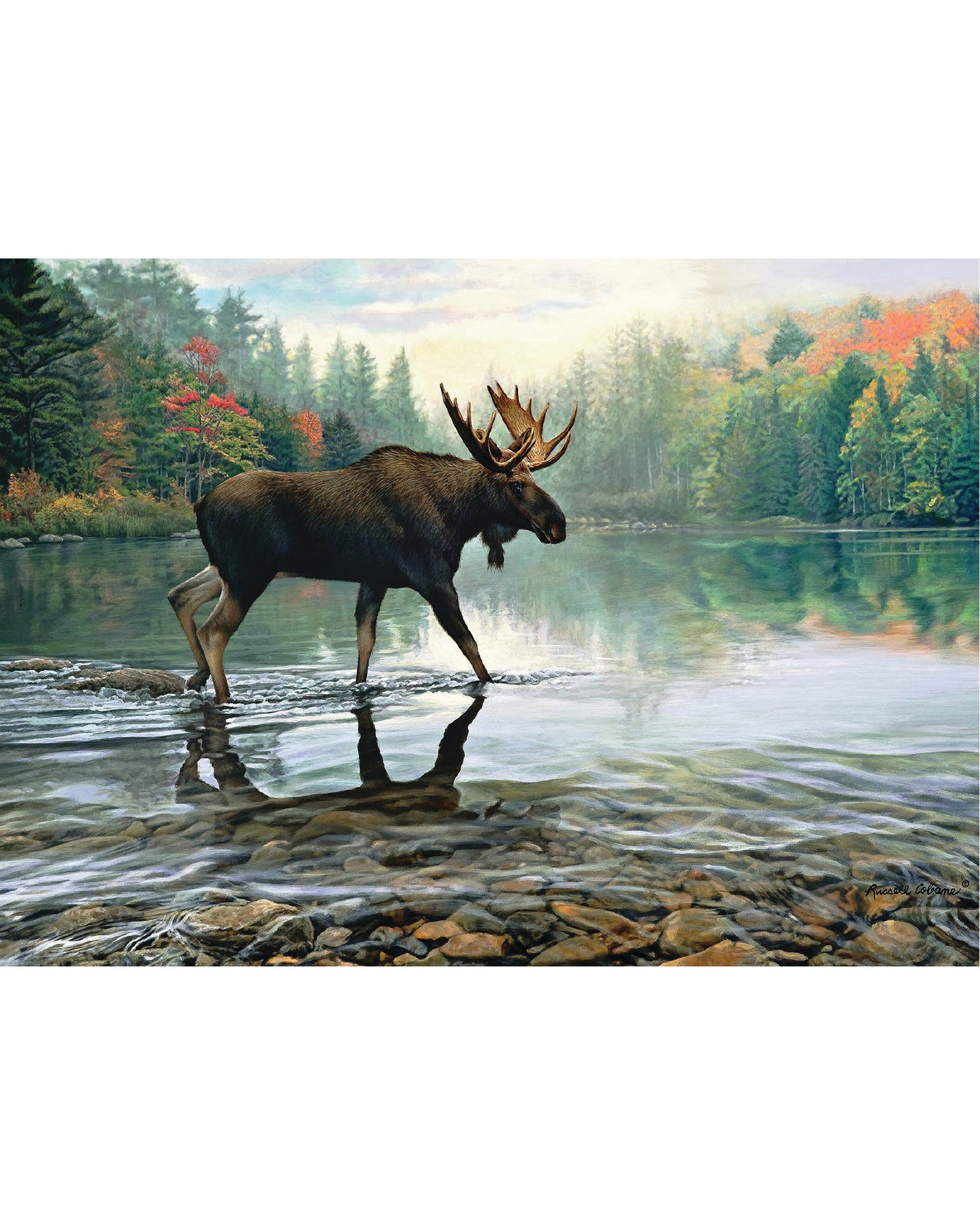 Moose Crossing 1000pc puzzle