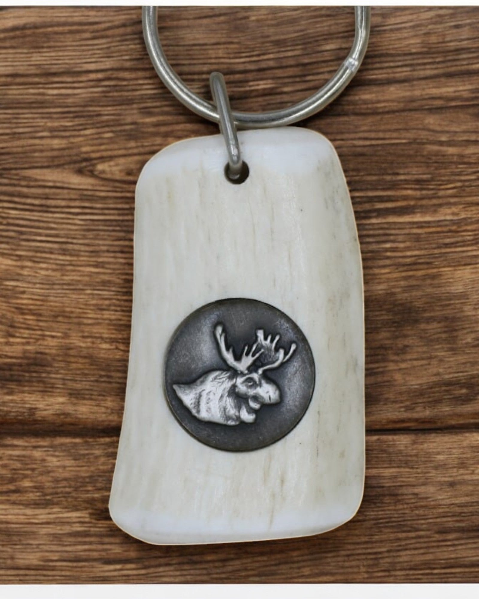 Moose, Antler Keychain