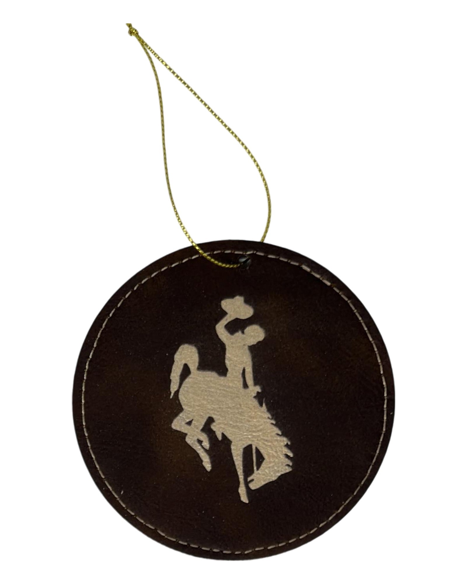 Steamboat Leather Ornament