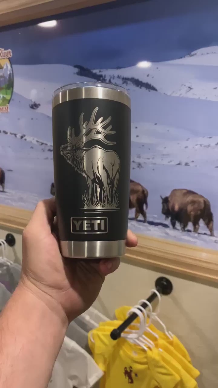 YETI Rambler 20 oz Tumbler  Rocky Mountain Elk Foundation