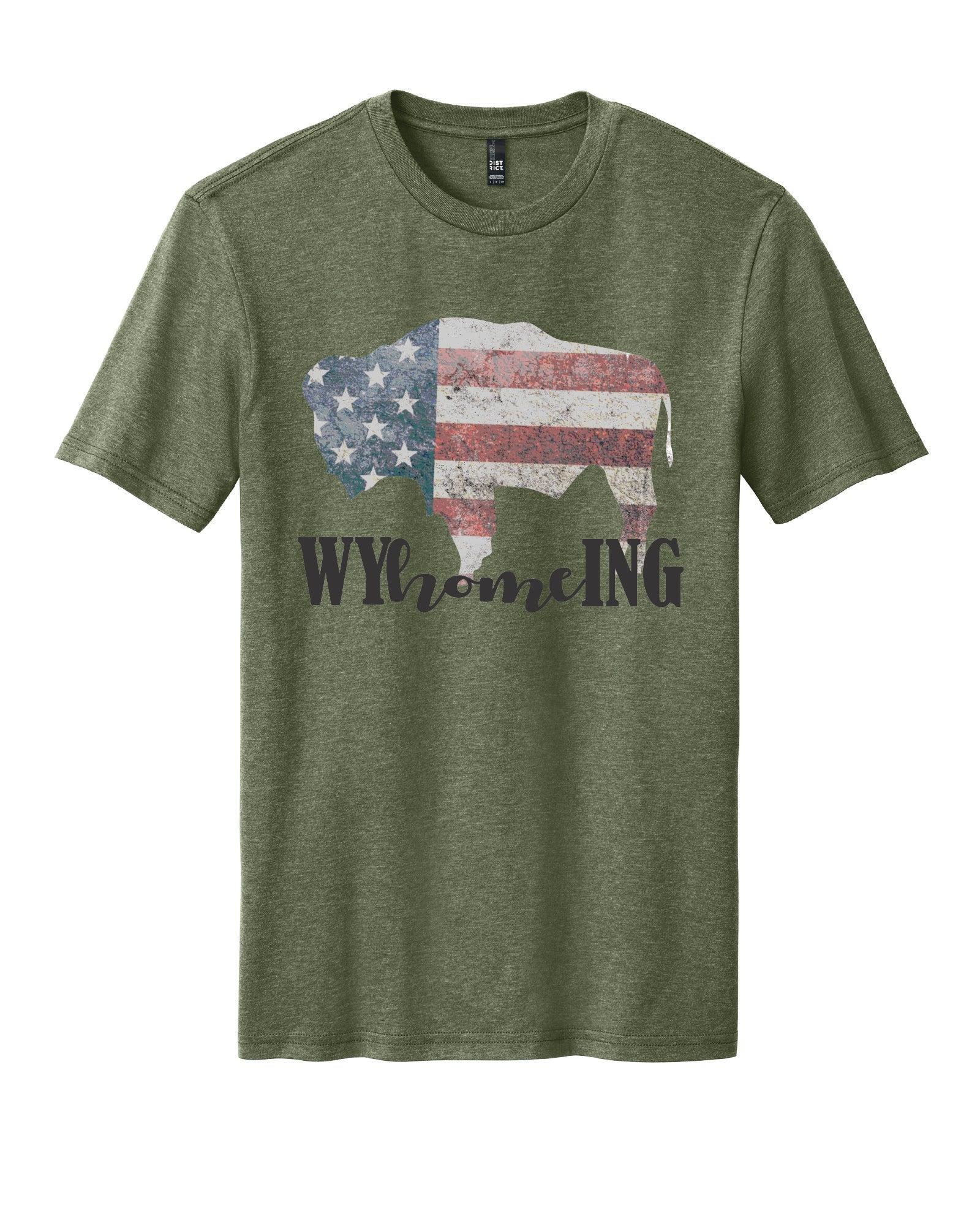 American Flag Buffalo T-Shirt