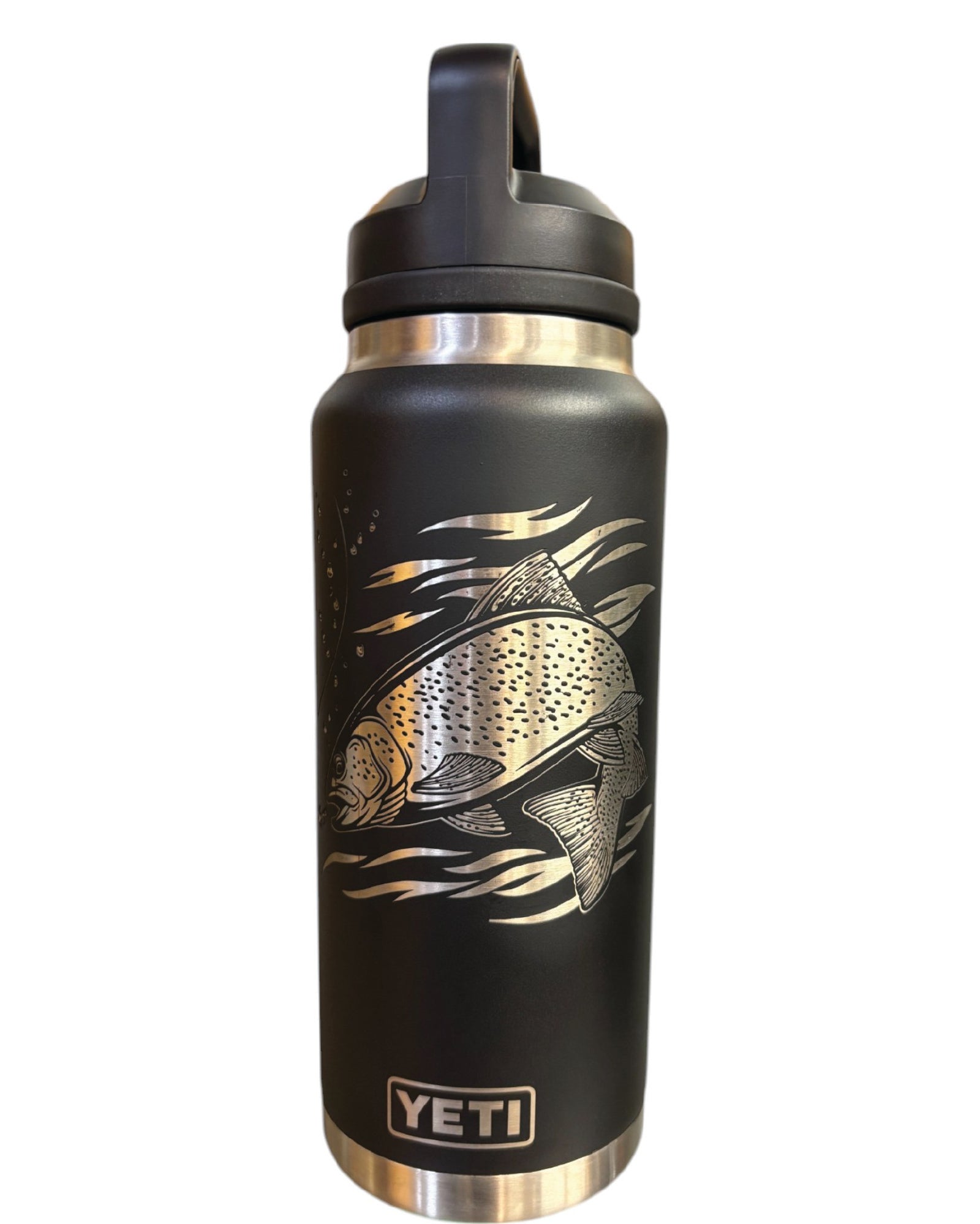 Rainbow Trout 36oz Yeti Water Bottle