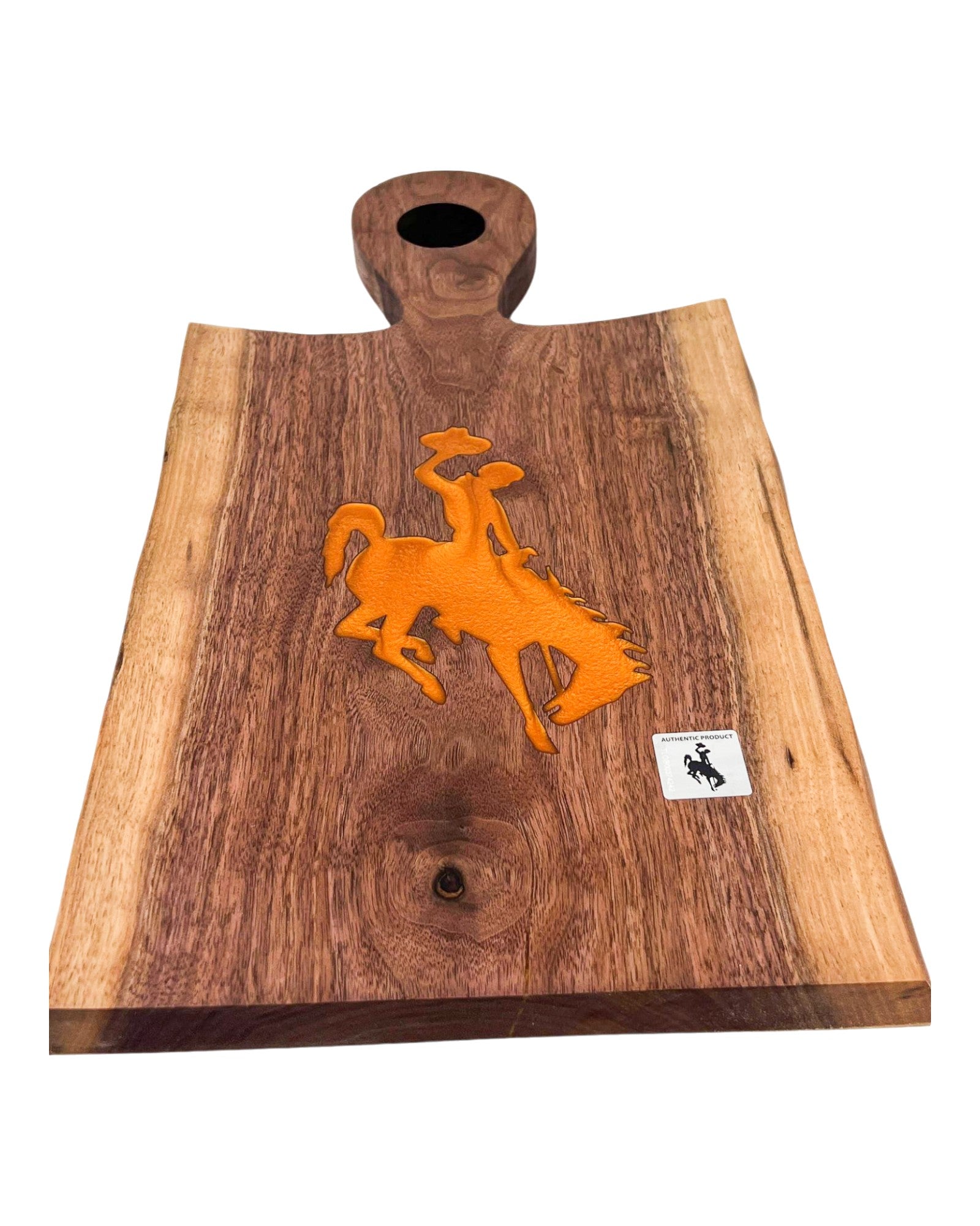 Wyoming Steamboat Walnut Charcuterie Board