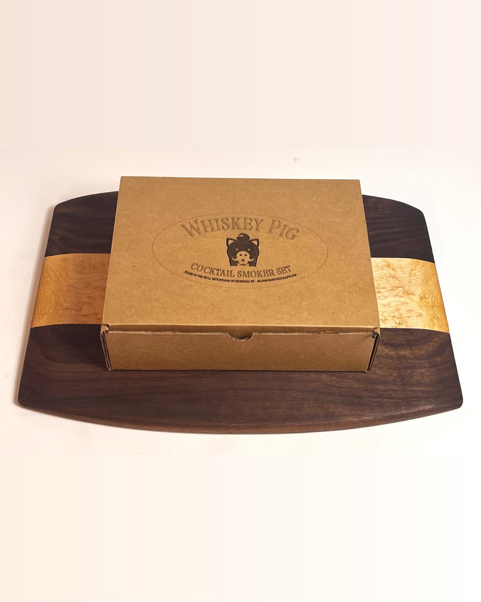 Whiskey PigÂ® Neat Whiskey Smoker Set - Whiskey Lovers Edition -