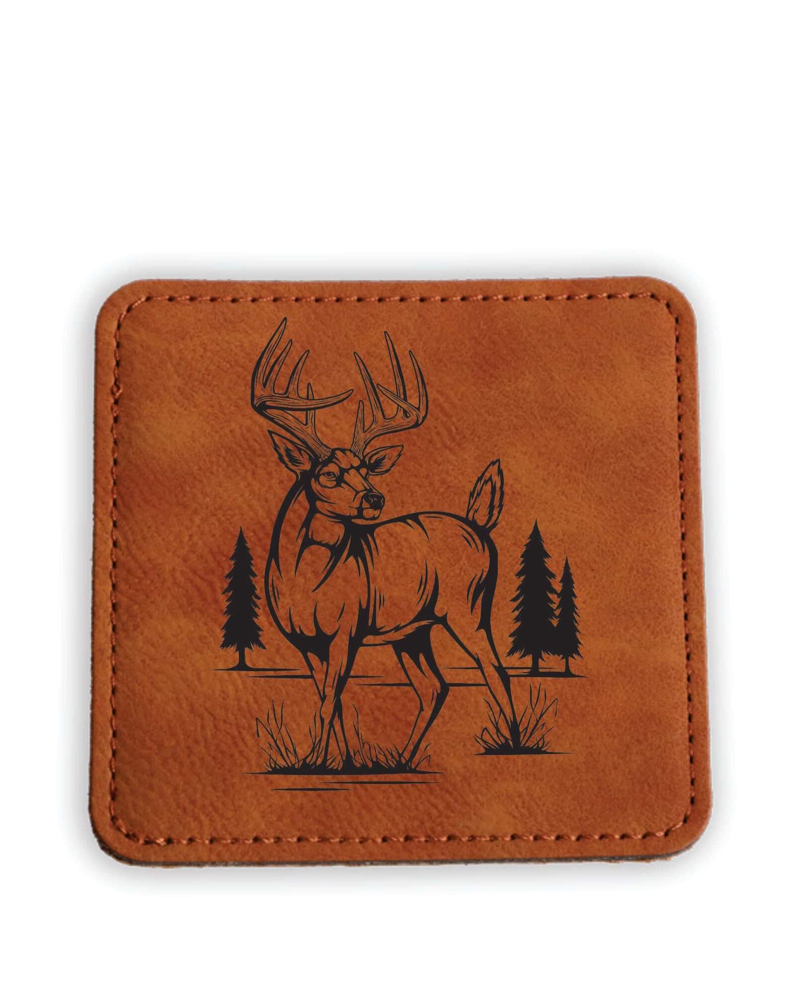 Whitetail Deer Coaster Set