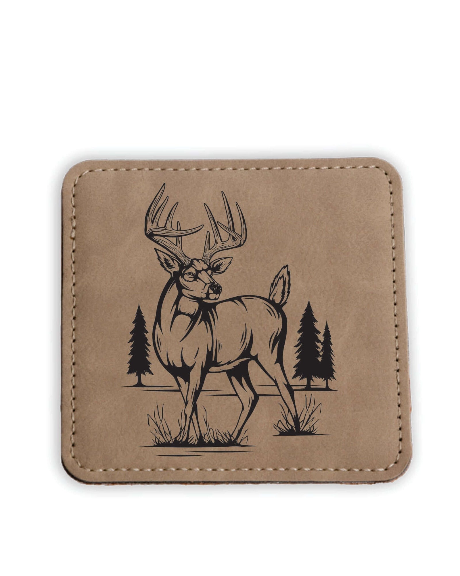 Whitetail Deer Coaster Set