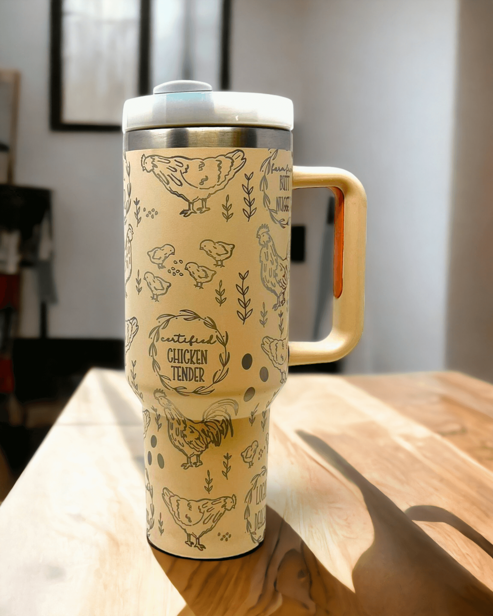 40 oz Daisy Stanley Dupe Tumbler - Shop Wyoming