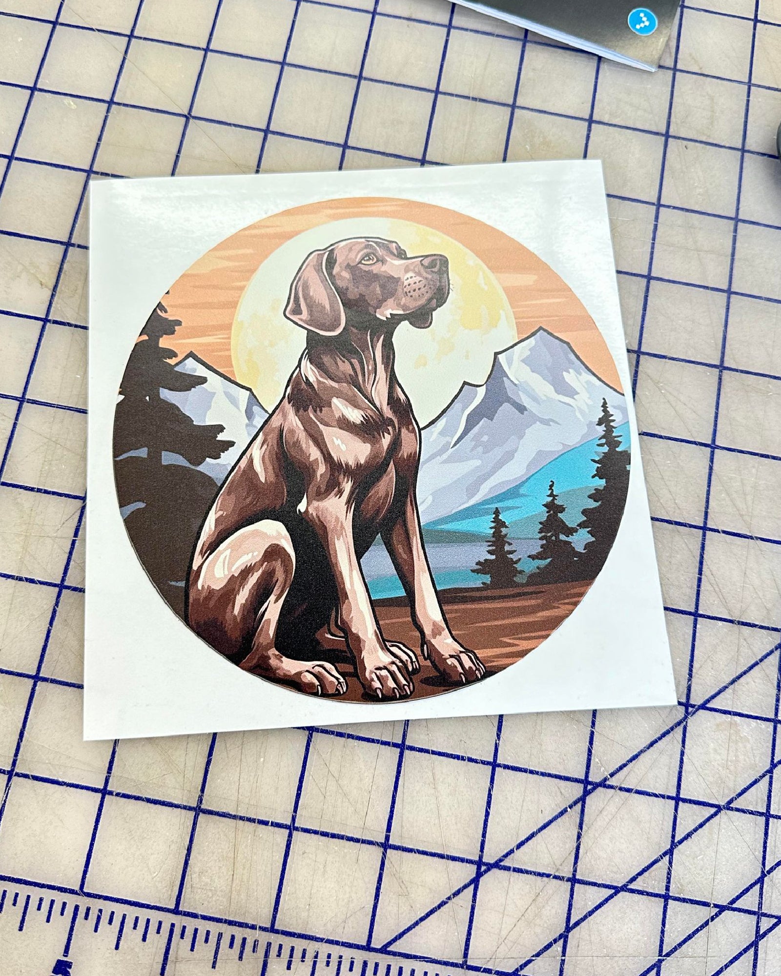 GSP Mountain Sticker