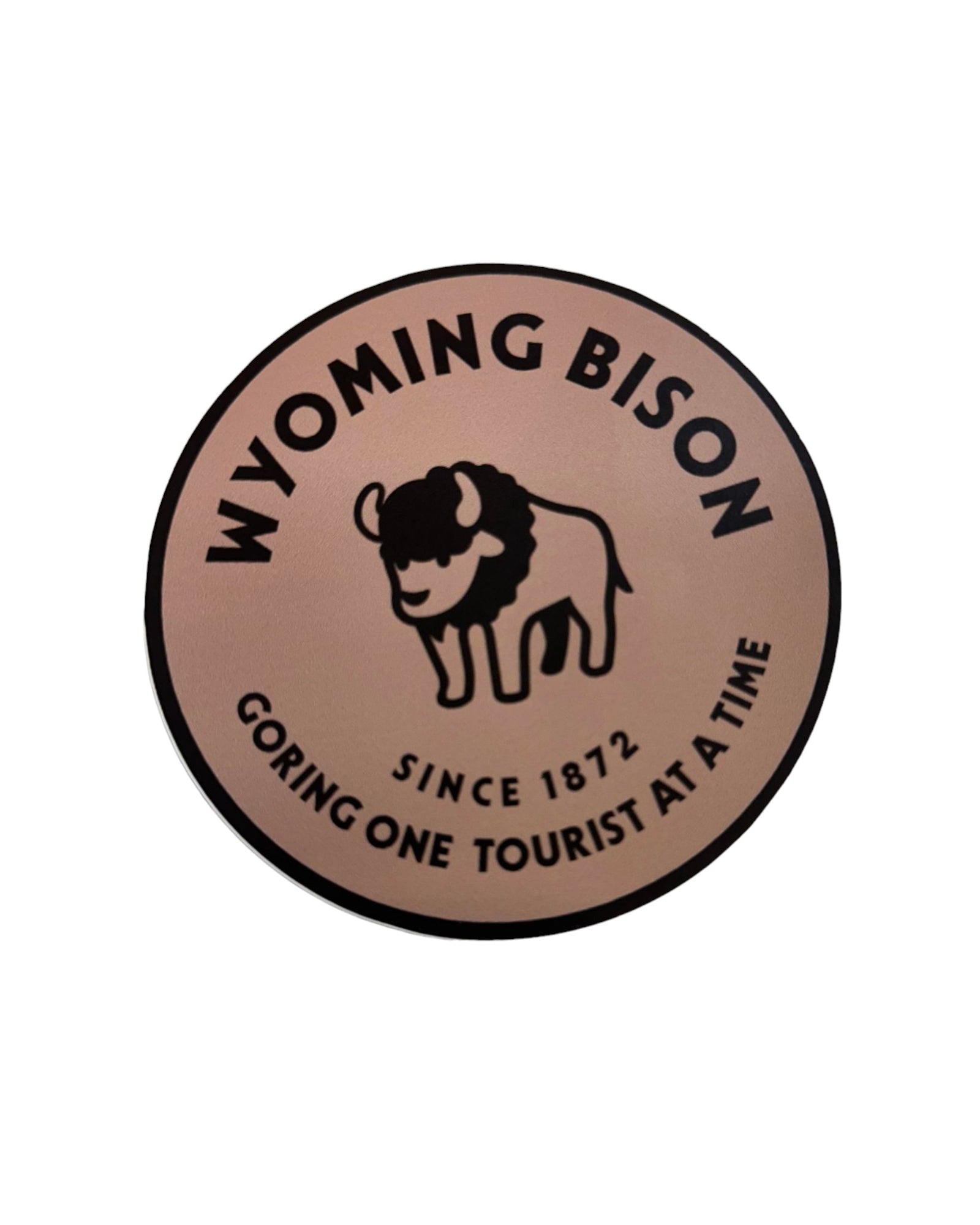 Wyoming Bison Sticker