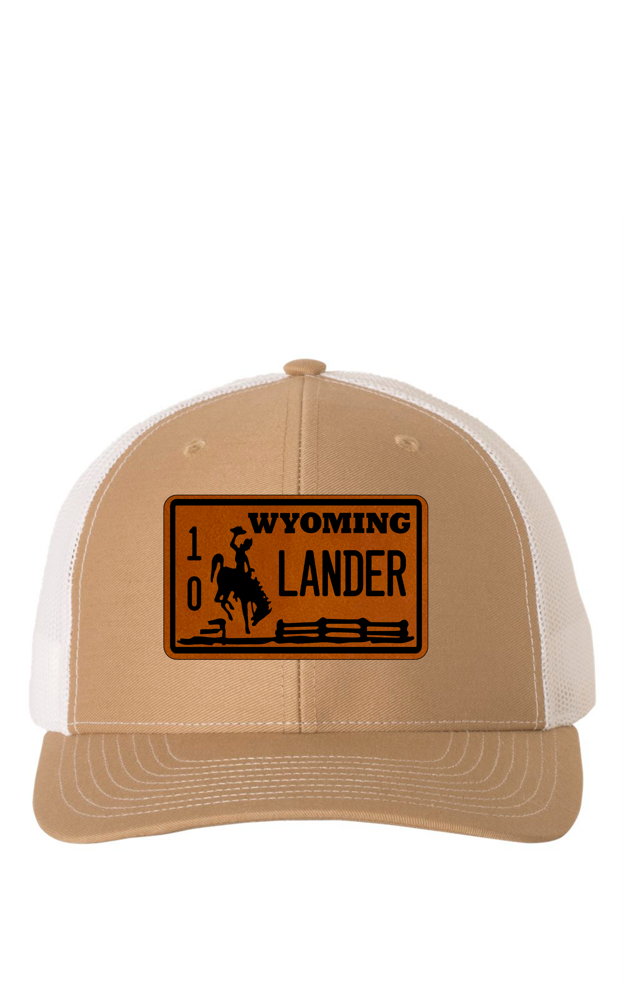 Wyoming License Plate Hat
