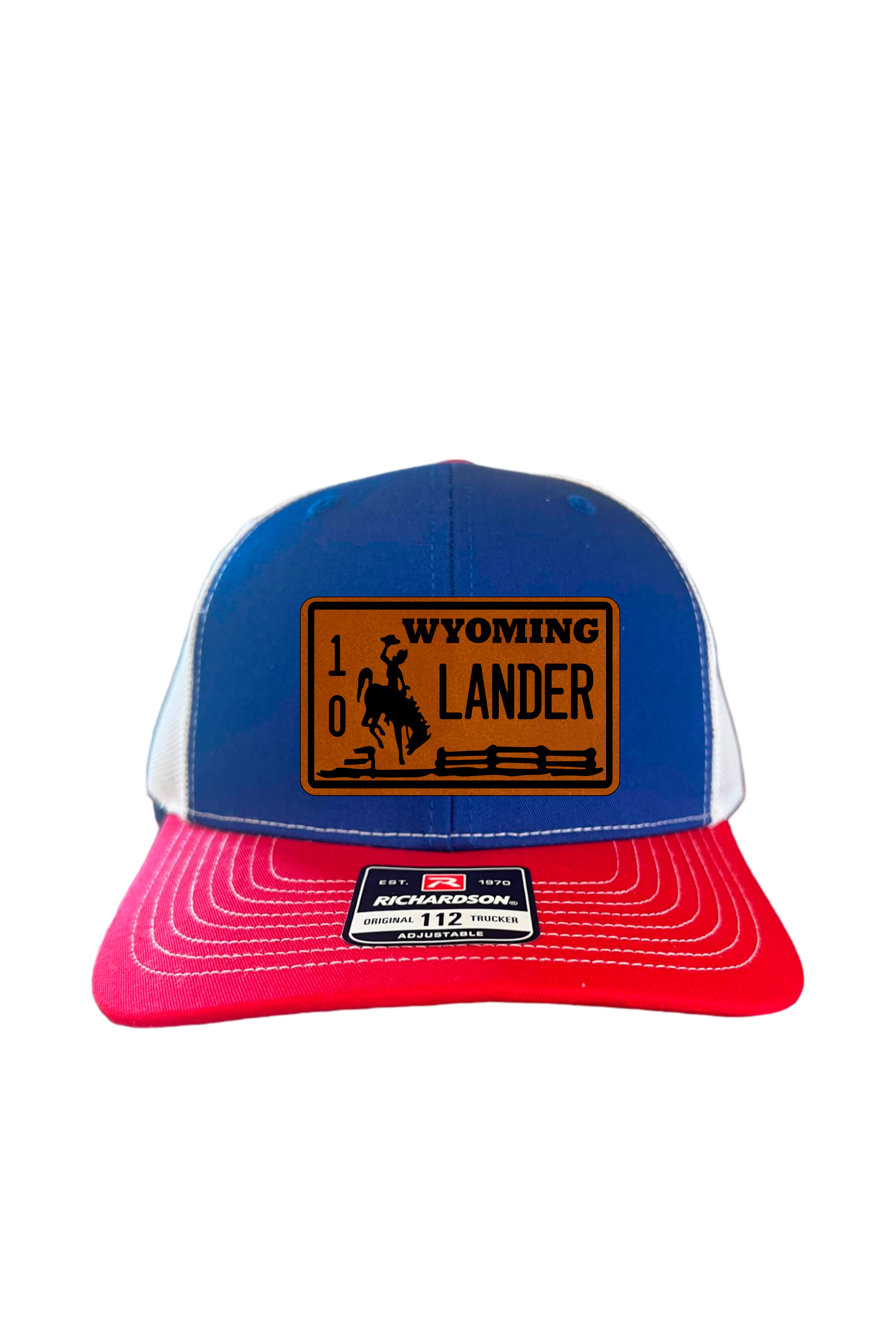 Wyoming License Plate Hat