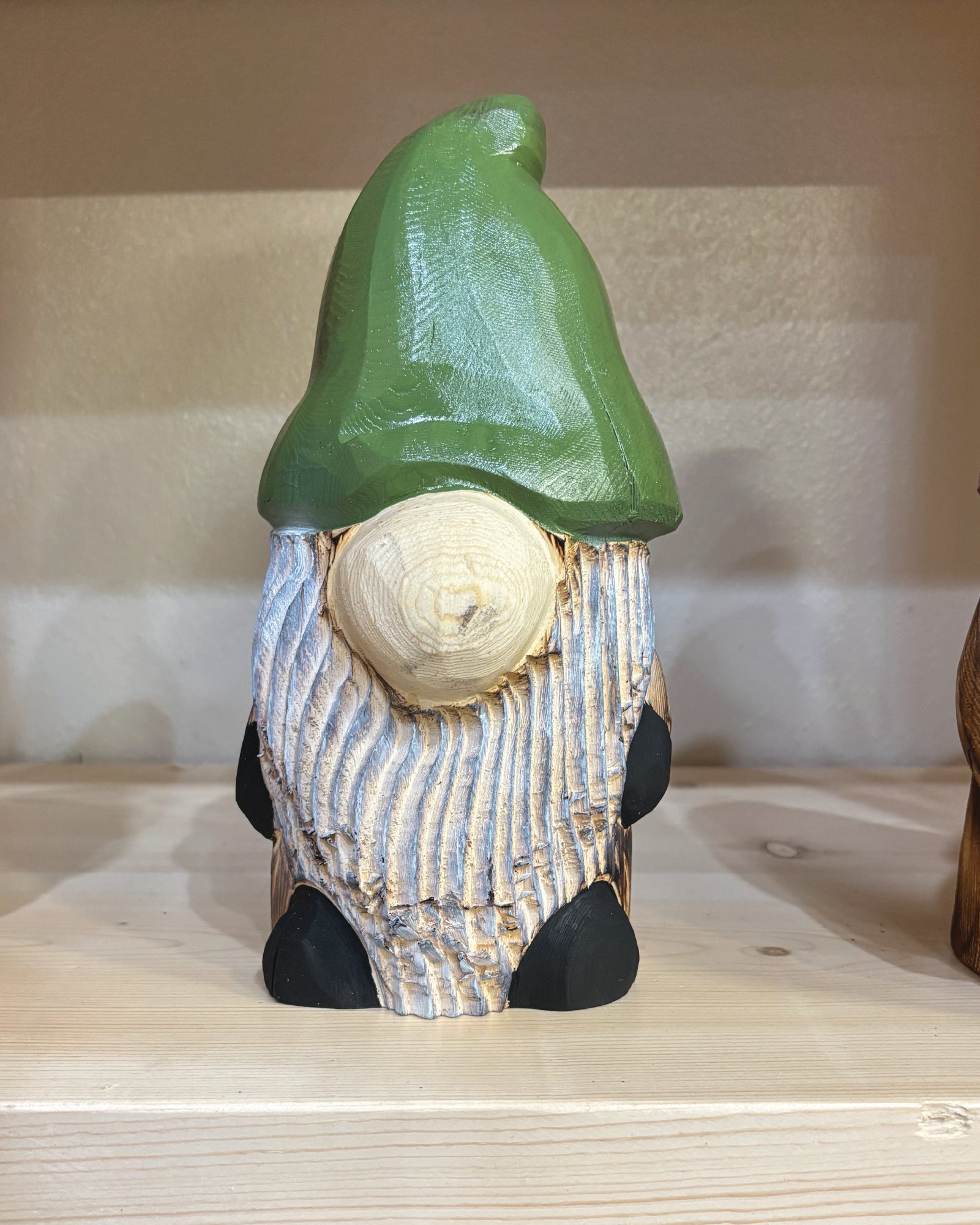10"  Wooden Gnome