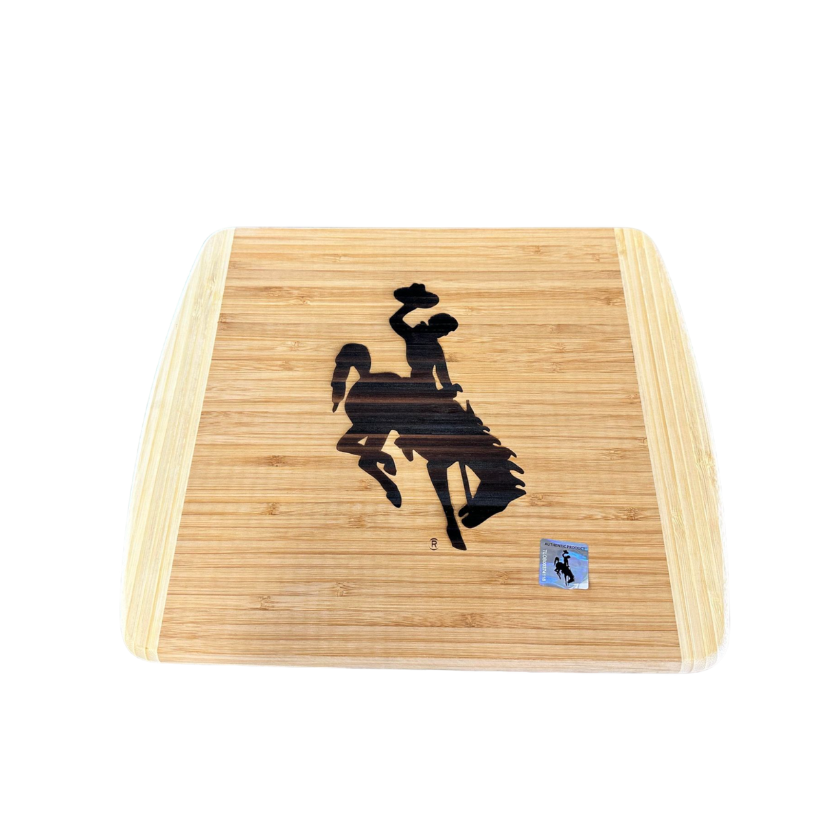 WY – Wood Paddle Shaped Cutting Board – Wyoming engraved