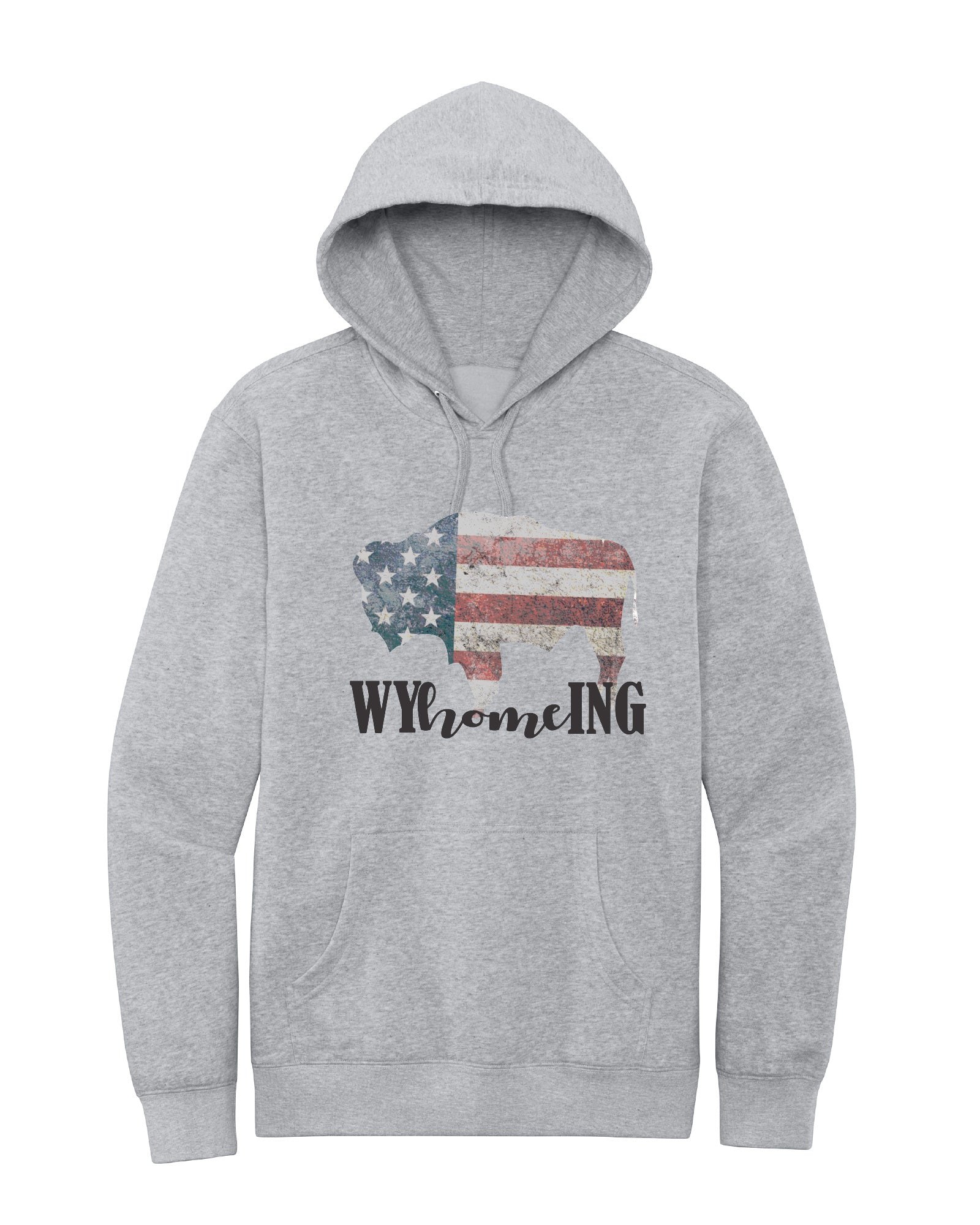 Home of Wyoming USA Pride Hoodie