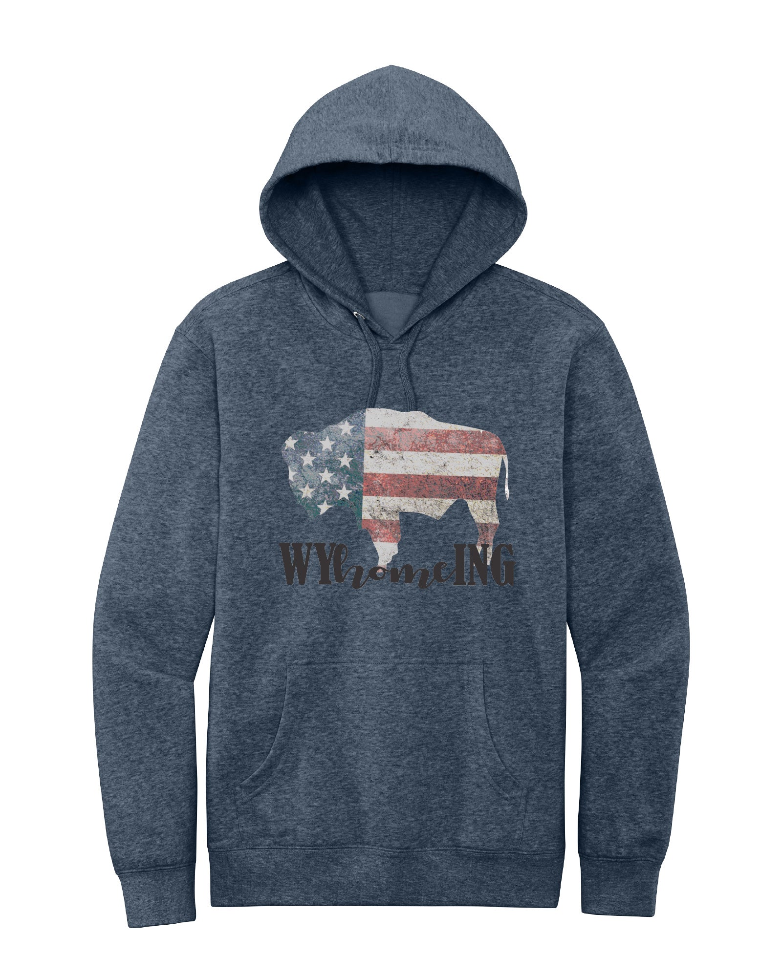 Home of Wyoming USA Pride Hoodie