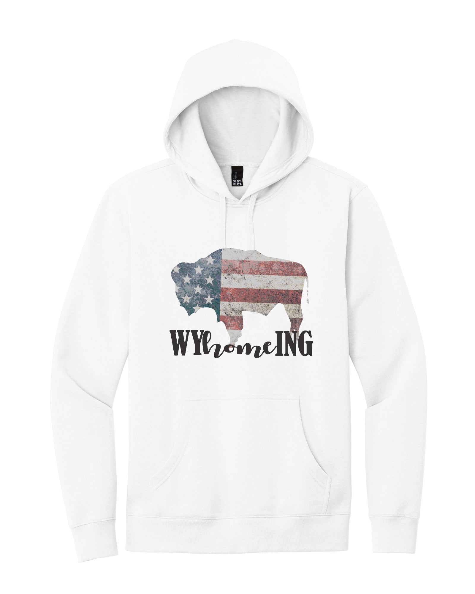 Home of Wyoming USA Pride Hoodie