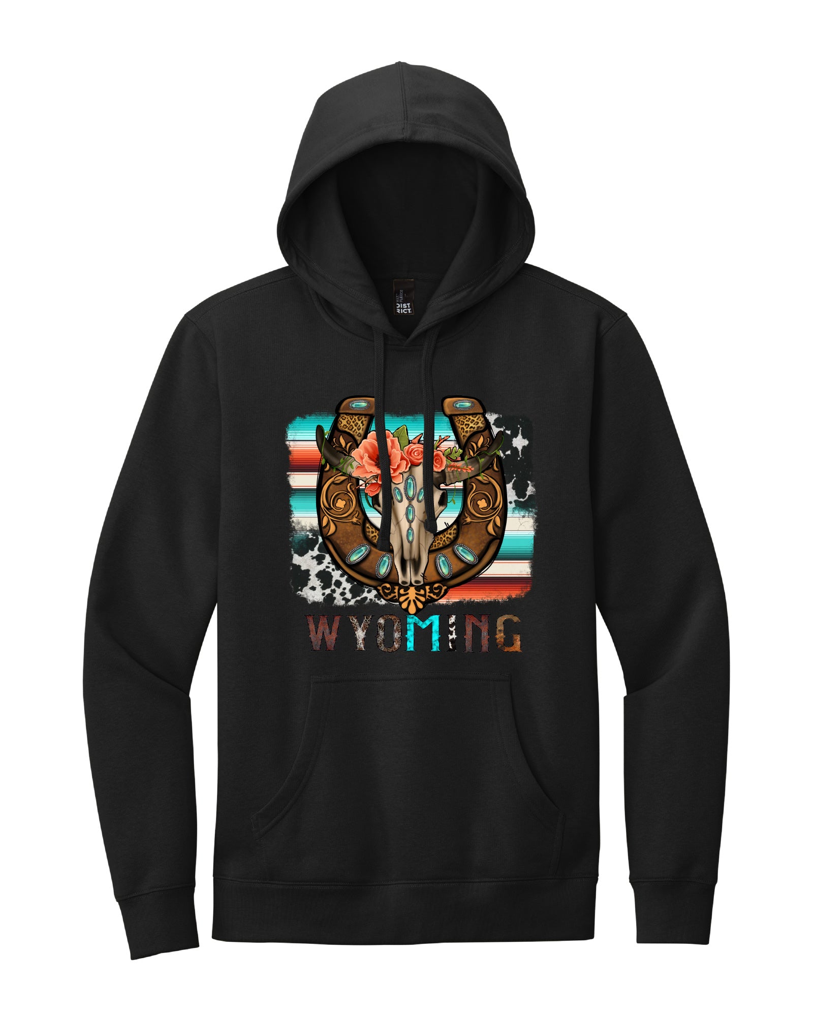 Wyoming Western Luck Hoodie