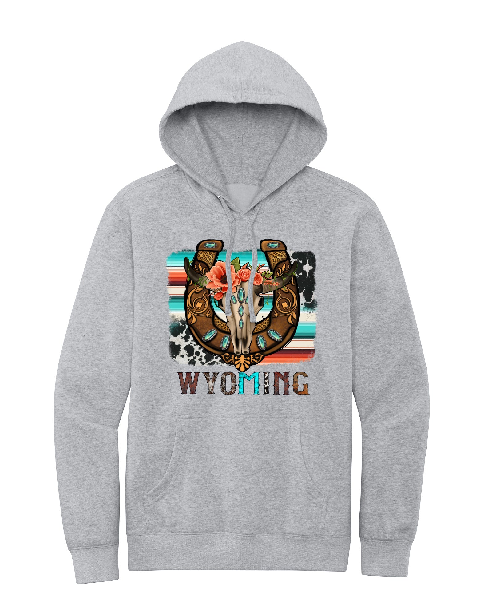 Wyoming Western Luck Hoodie