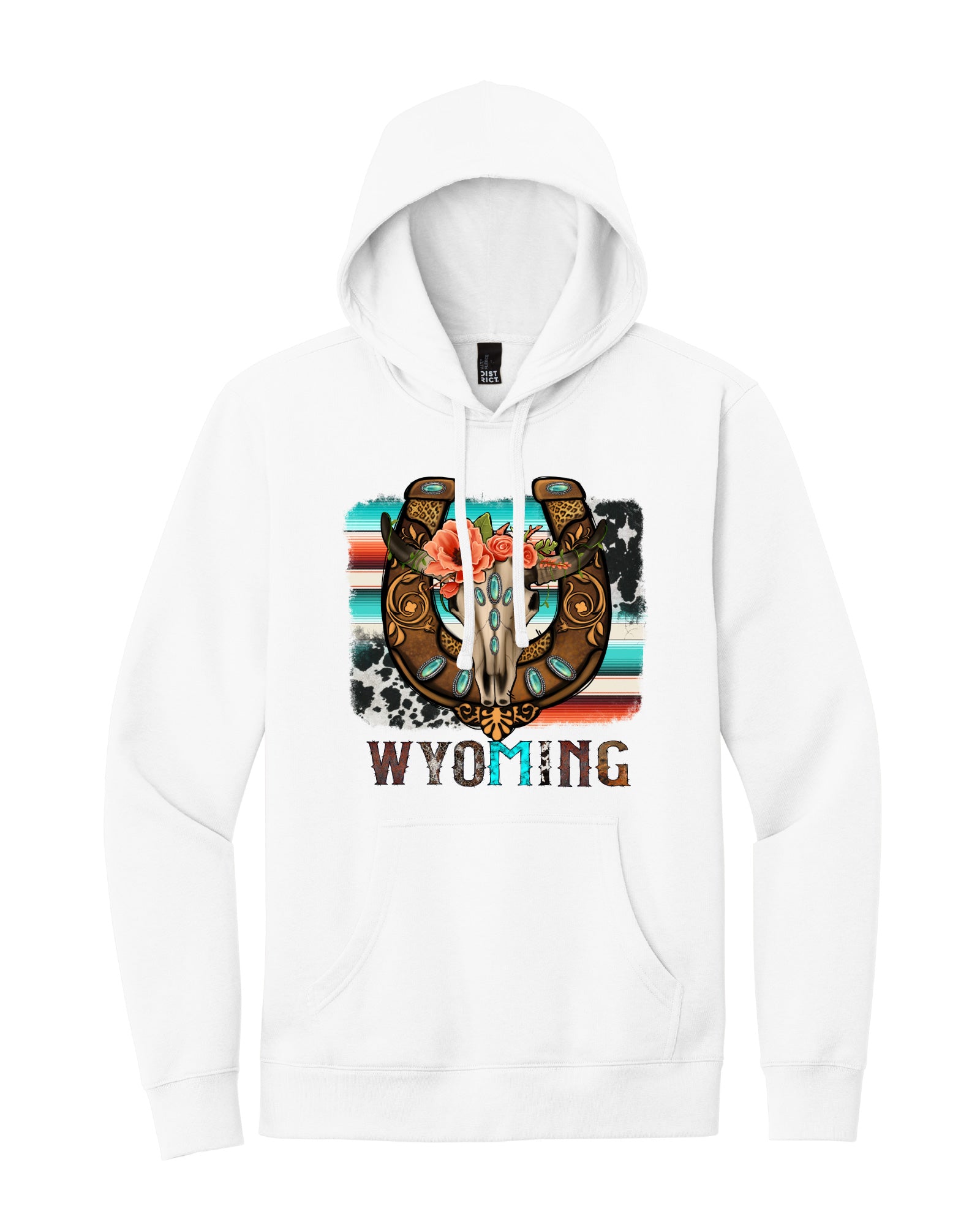 Wyoming Western Luck Hoodie