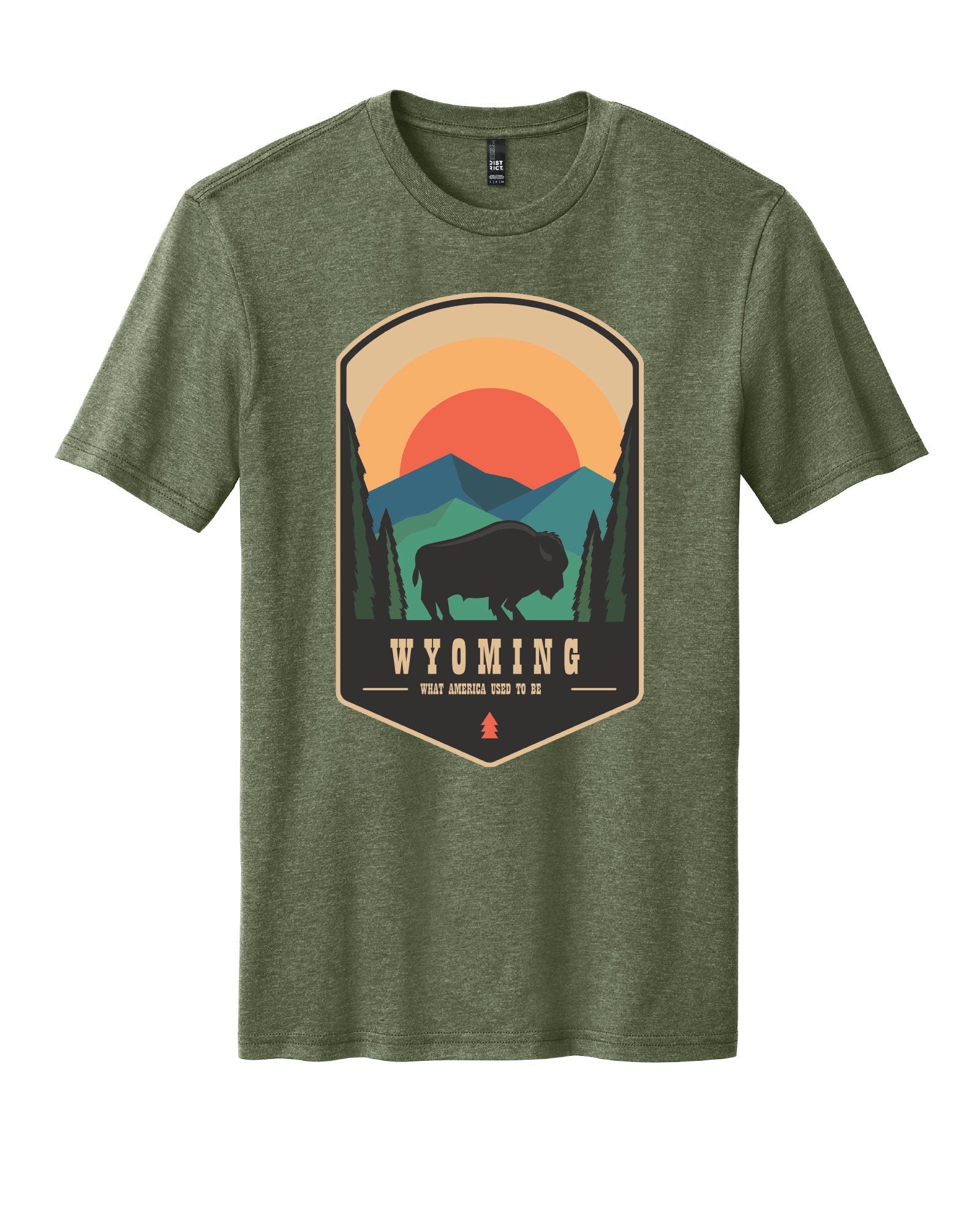 WYOMING - What America Used To Be