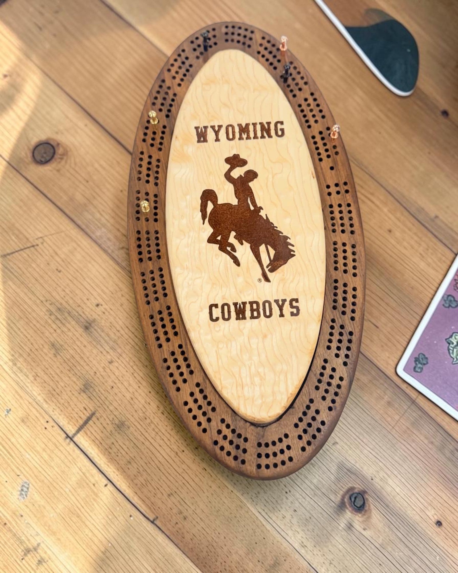 Wyoming Cowboys Cribbage - Pre Order