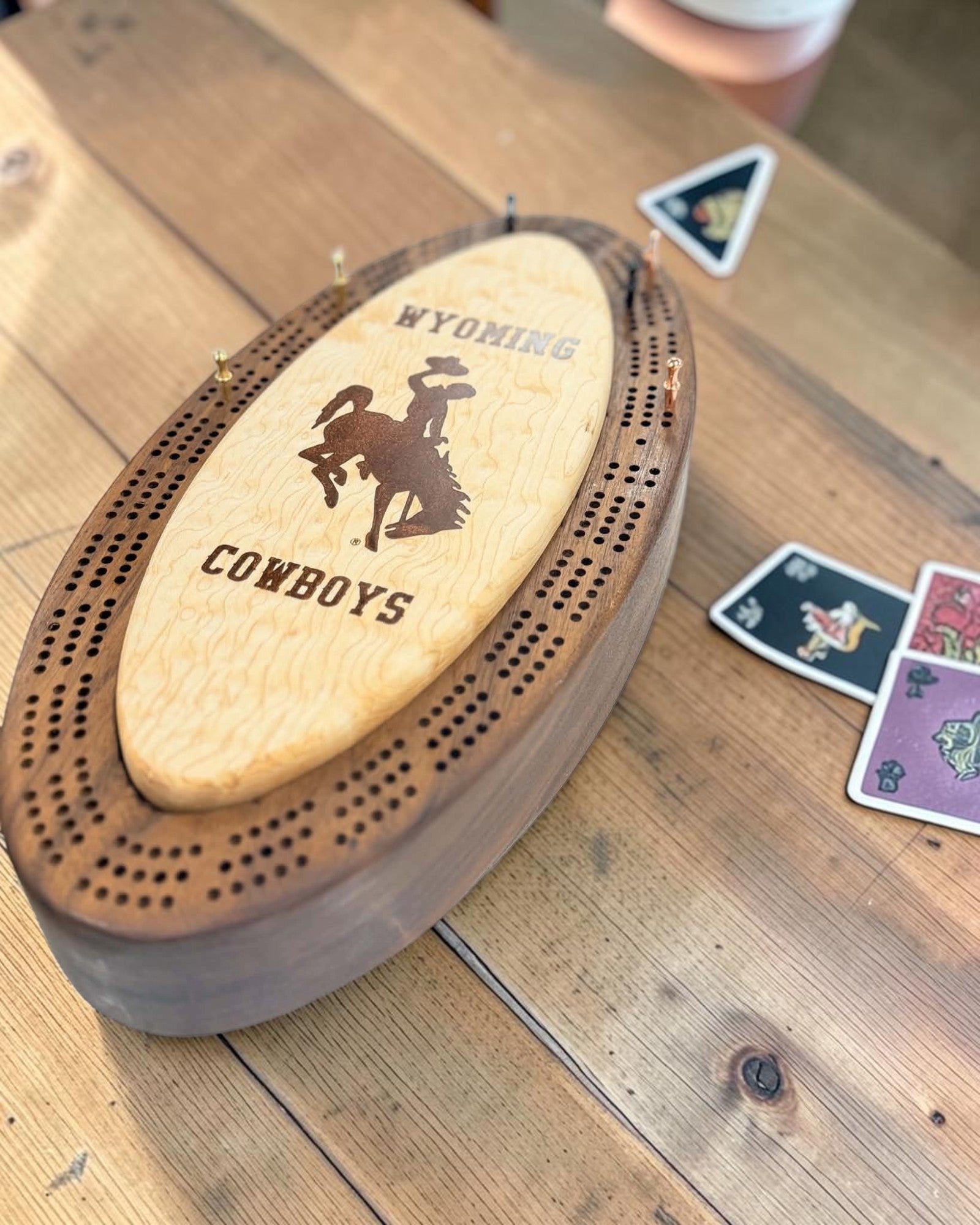 Wyoming Cowboys Cribbage - Pre Order