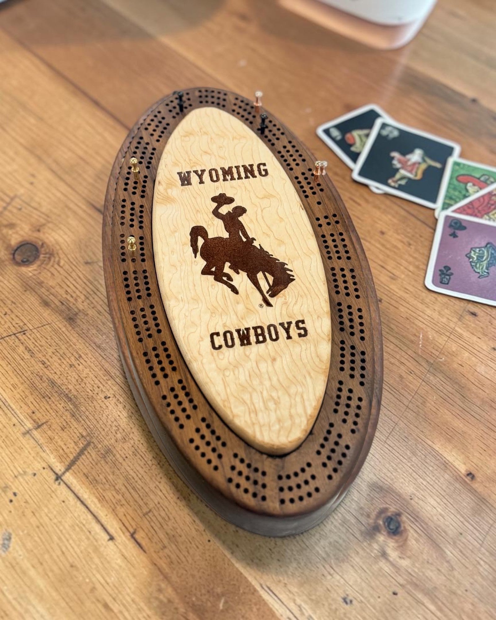 Wyoming Cowboys Cribbage - Pre Order