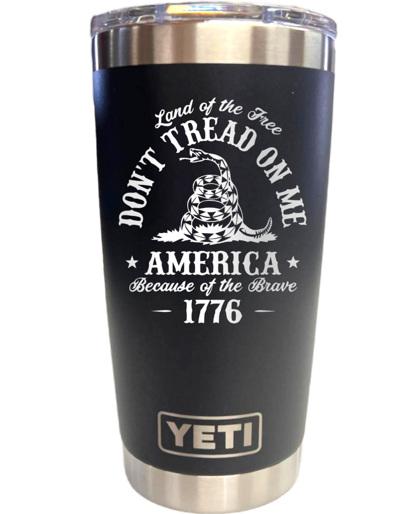 Don't Tread On Me - Yeti Rambler