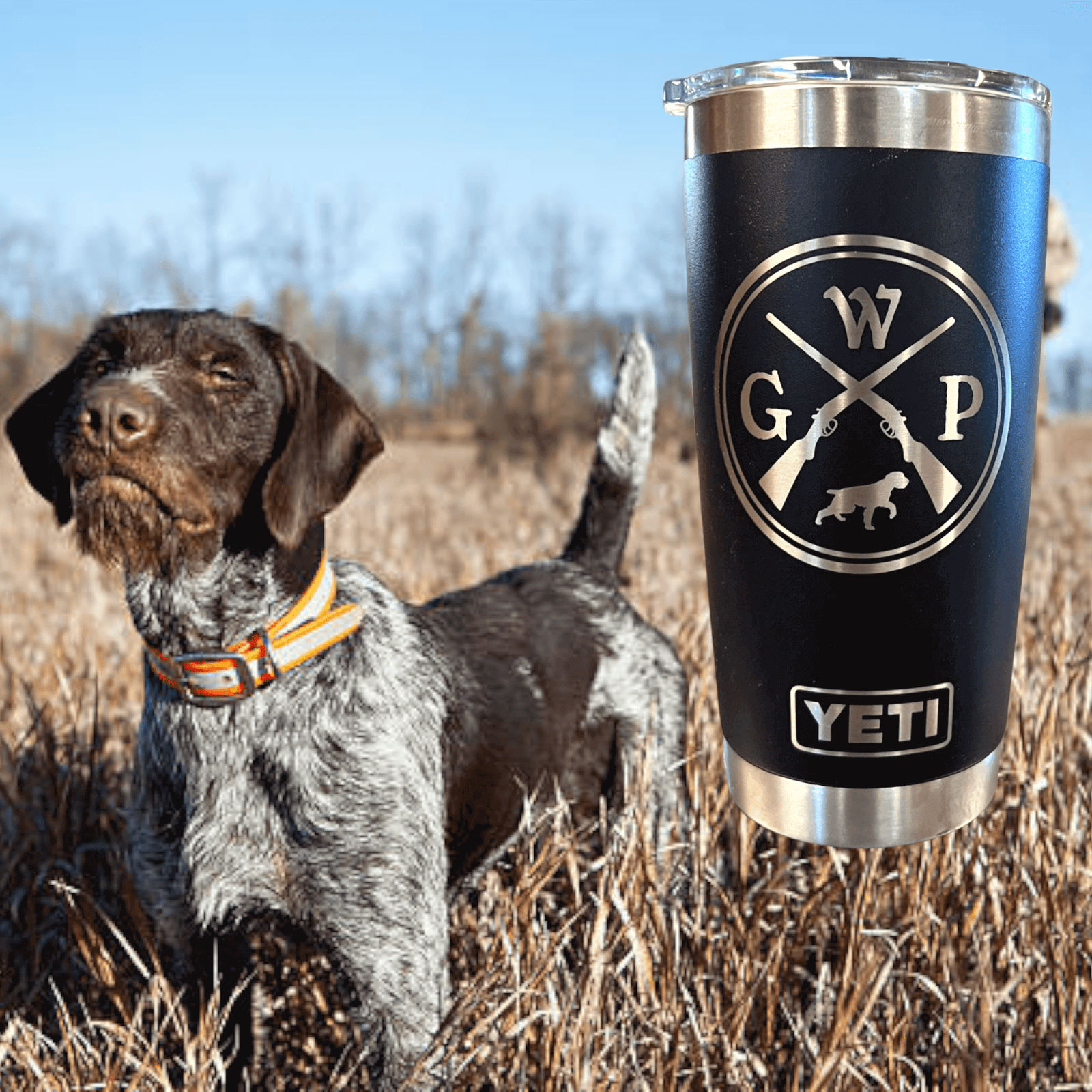 https://windriveroutpost.com/cdn/shop/products/Whiskey_mountain_woodworks-german_shorthaired_pointer_gwp_hunting_yeti-rambler-GWP_1600x.png?v=1655844277