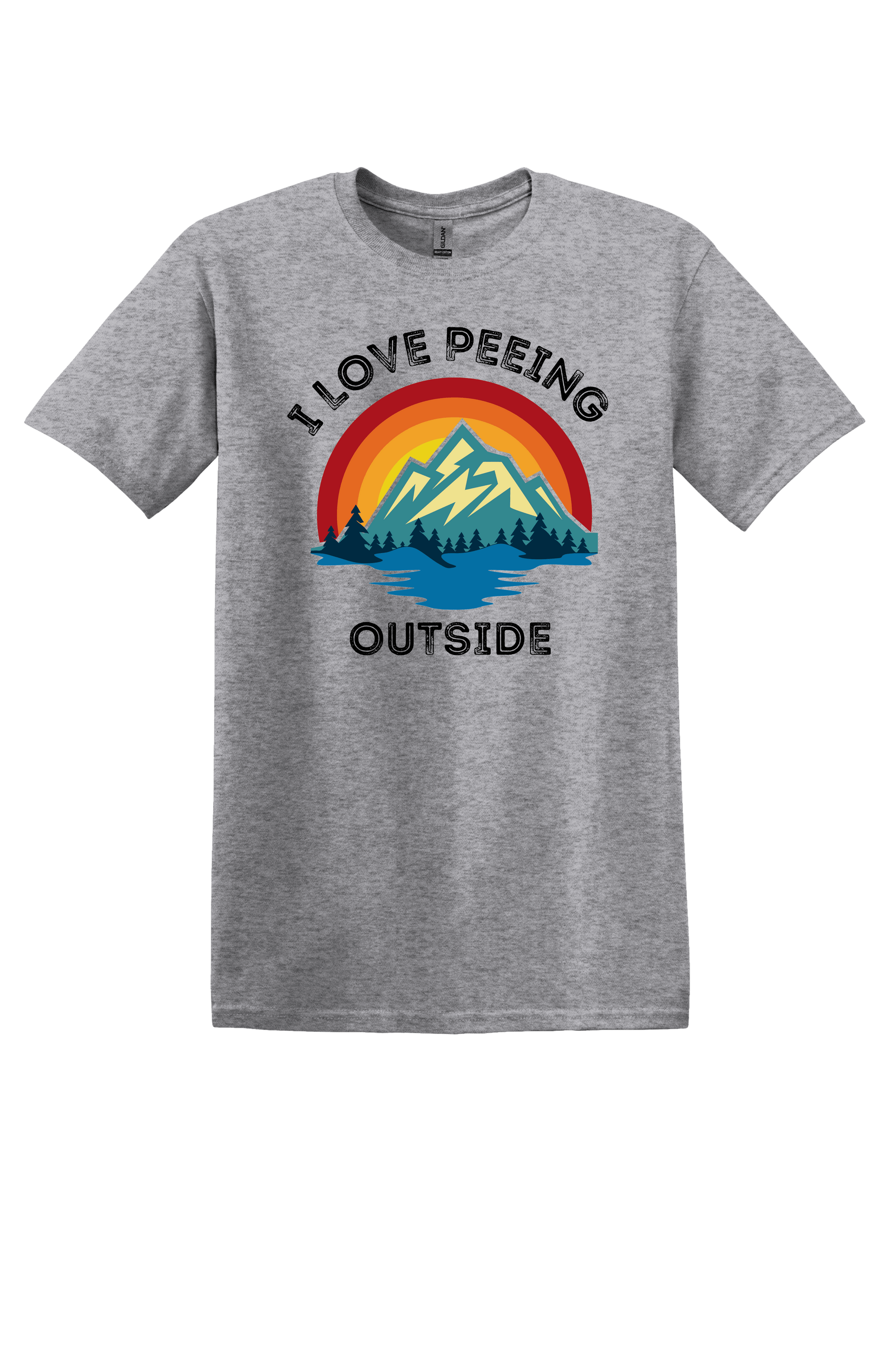 I love peeing shop outside sweatshirt
