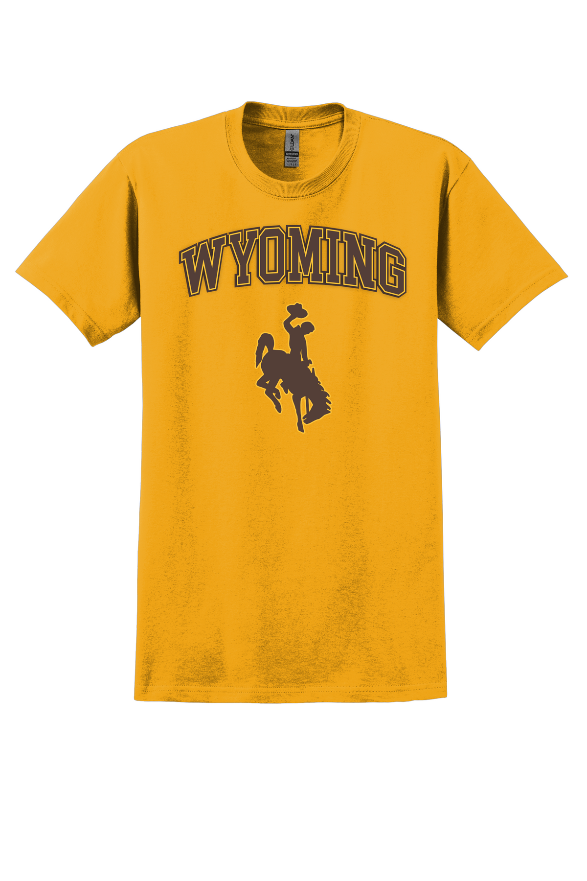  University of Wyoming T-shirt- Gold