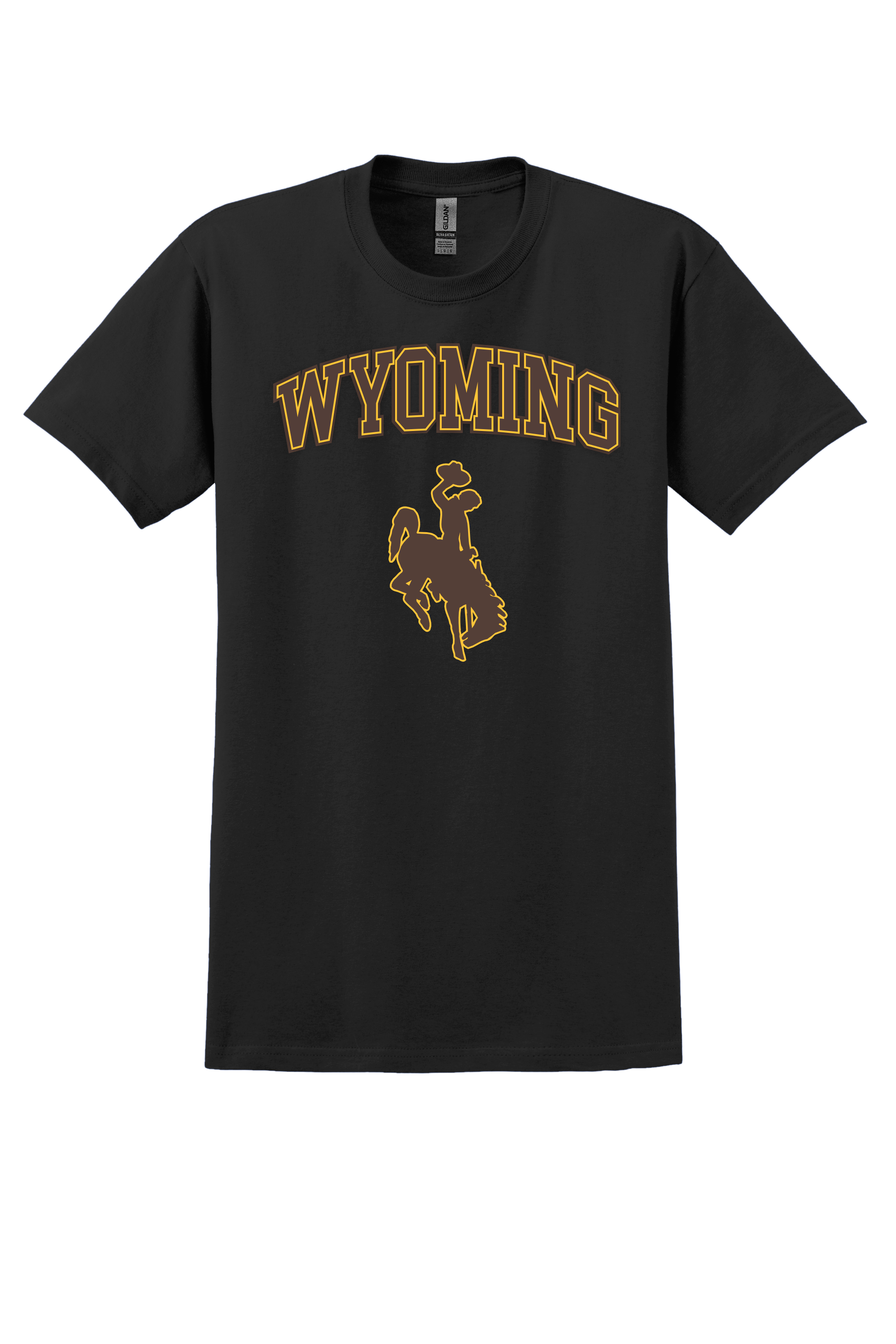  University of Wyoming T-shirt- Black
