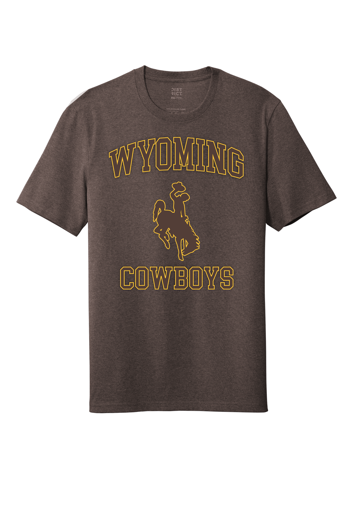 Wyoming Cowboys Traditional Long Sleeve T-Shirt - Gold