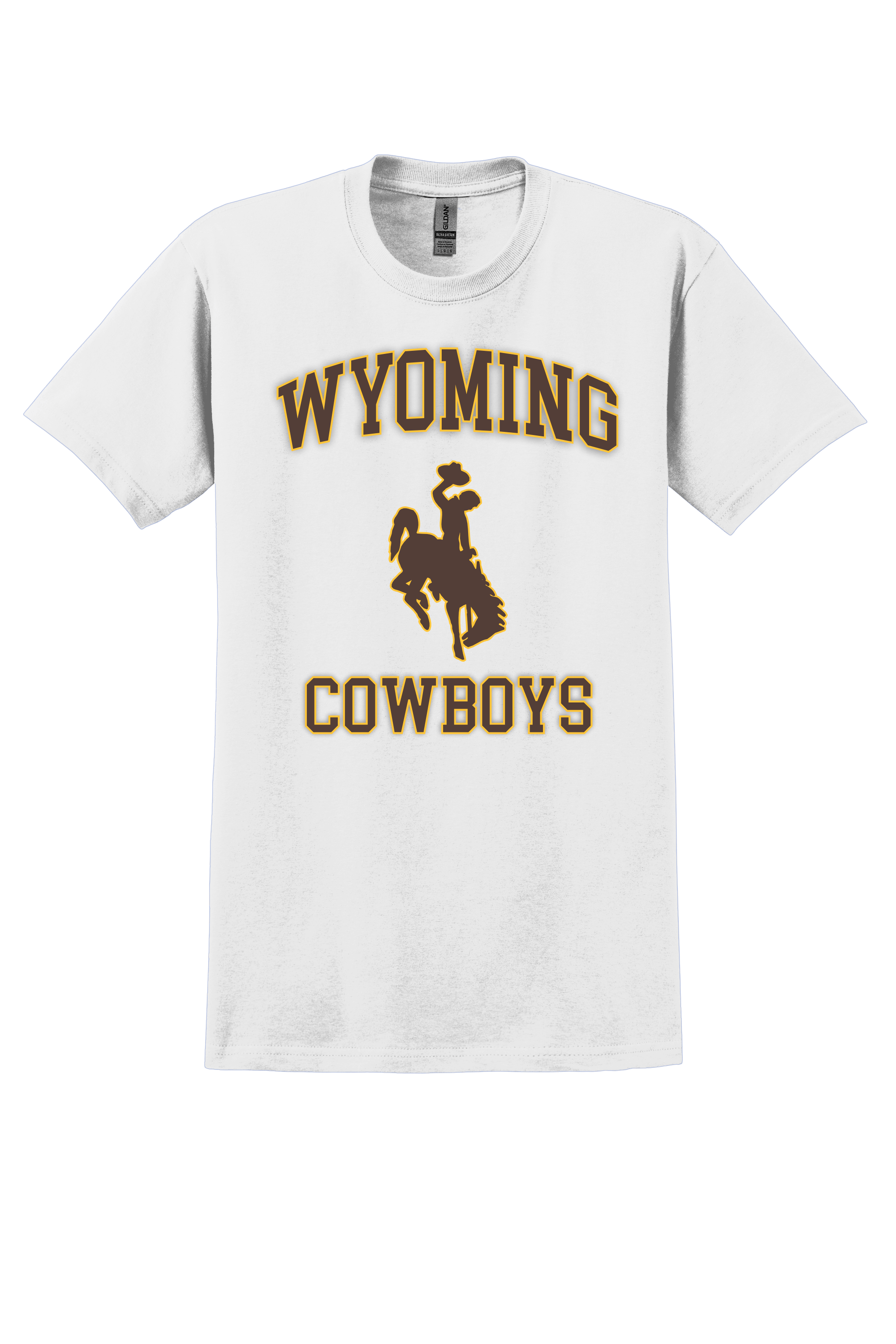 Wyoming Cowboys T-shirt- White