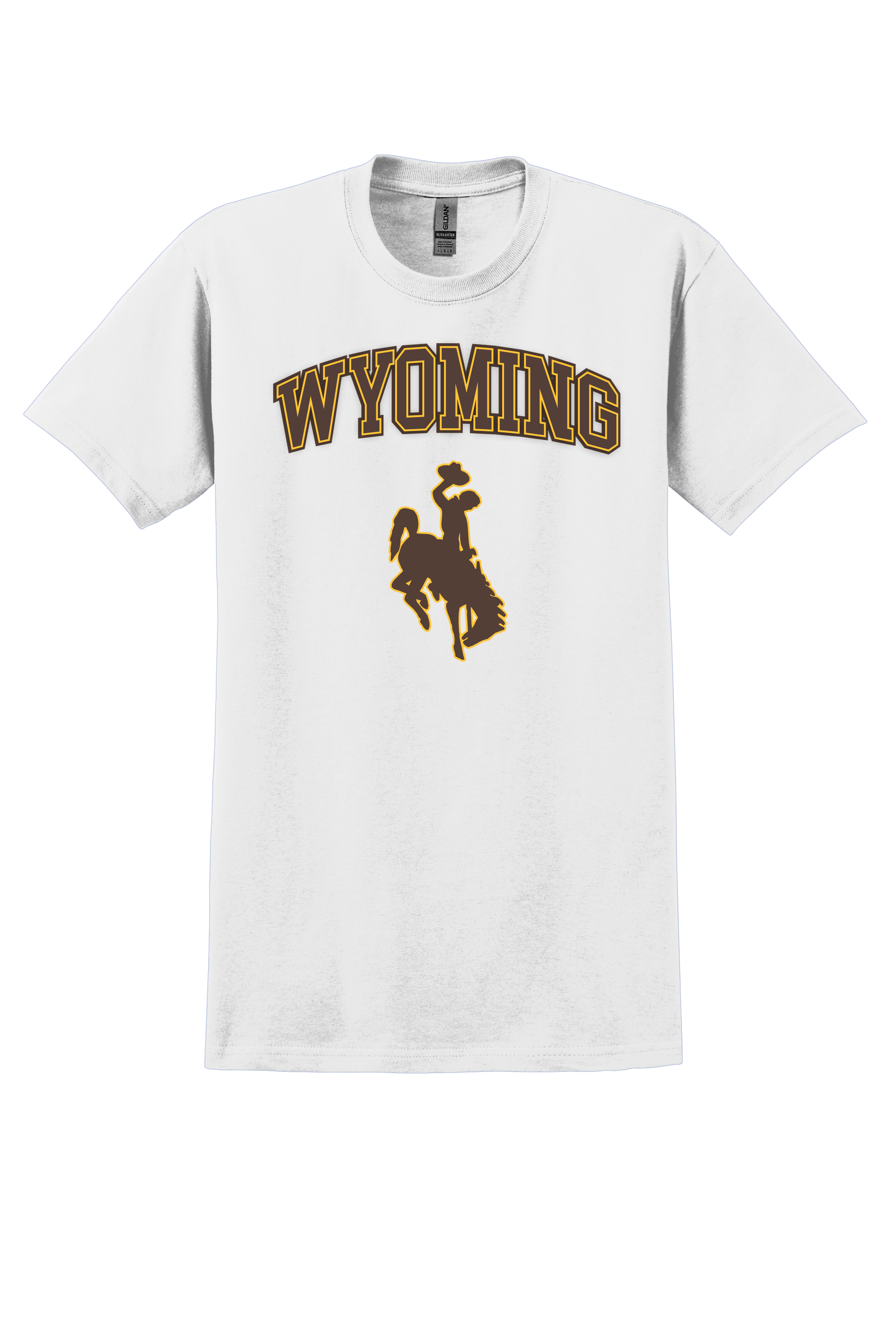  University of Wyoming T-shirt- White