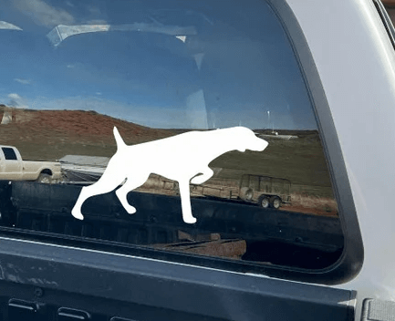 German Shorthaired Pointer Decal, Wind River Outpost